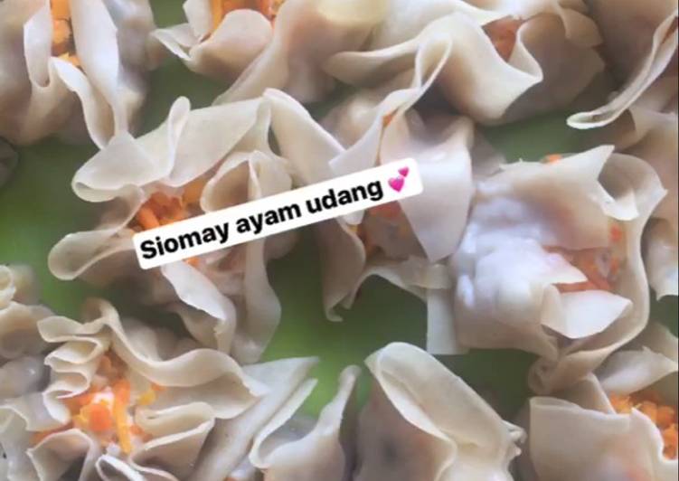 Resep Siomay ayam udang