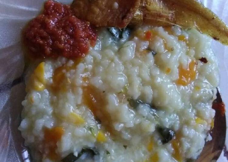 gambar untuk resep makanan Bubur menado mudah praktis sehat