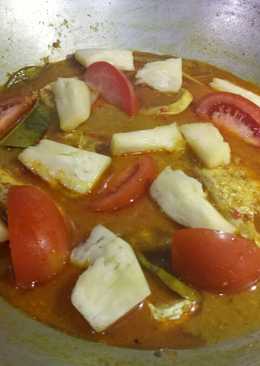 Ikan kakap merah asam pedas