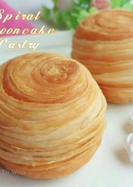 Spiral Mooncake Pastry (deep fry)