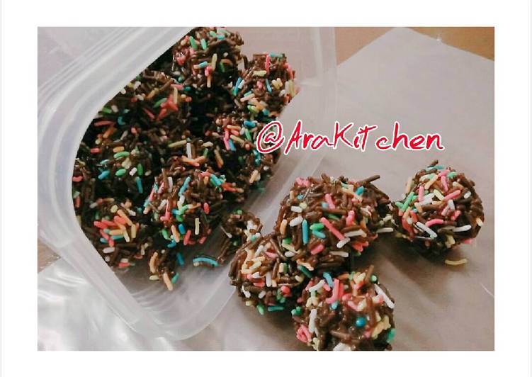 cara membuat Cookies Truffle