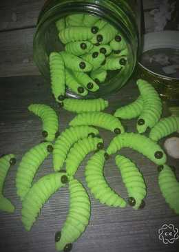 Caterpillars Cookies/Kue Ulat