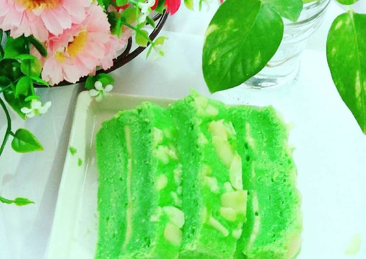 gambar untuk resep makanan Brownies Pandan Keju