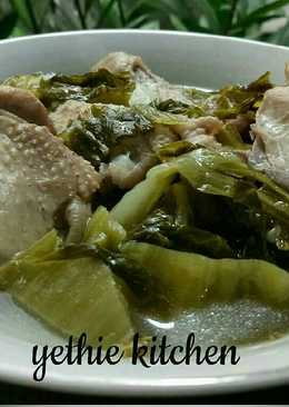 Ayam sayur asin