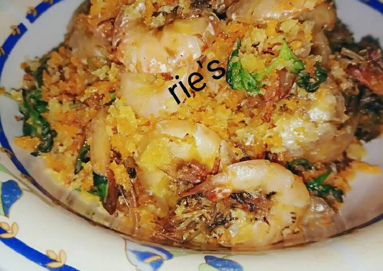 Udang goreng kemangi (praktis) #BikinRamadhanBerkesan #5
