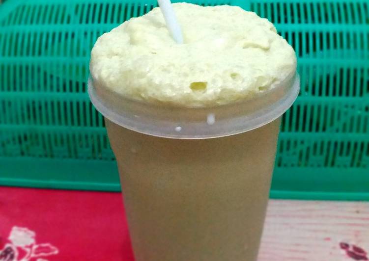 gambar untuk resep Matcha-almond mylk-shake