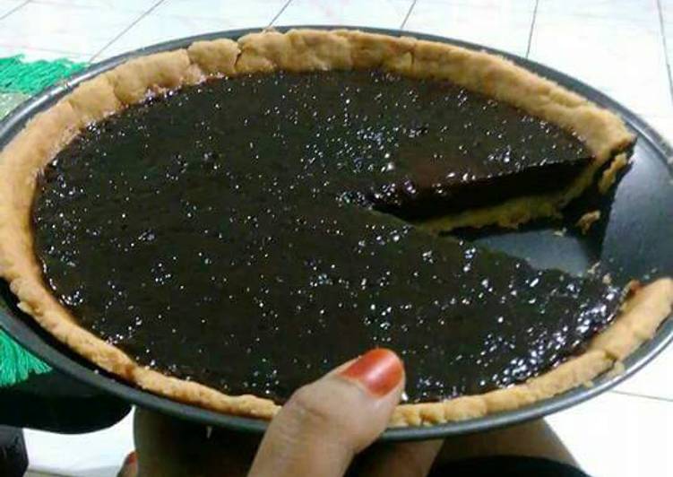 gambar untuk resep makanan Pie Susu Coklat/Chocolate Egg Tart/Lontar Coklat