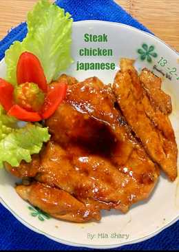 Steak chicken japanese