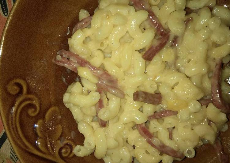 gambar untuk resep Mac & Cheese ala Convenient Store & anak kos!