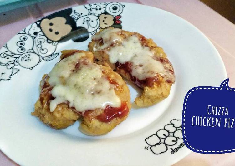 Resep Chicken Pizza Kiriman dari Vina Triana Sudarto