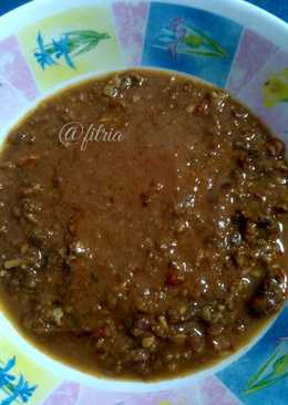 Sambel tempe busuk