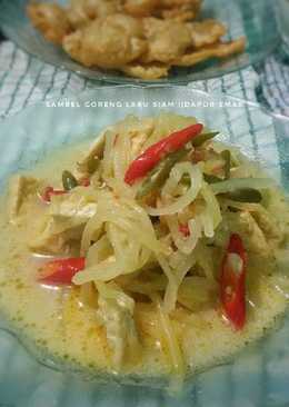 Sambel Goreng Labu Siam