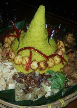 Cara menghias tumpeng  23 resep Cookpad