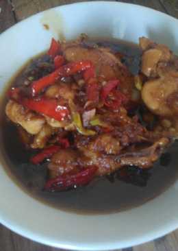 Ayam kecap lada hitam