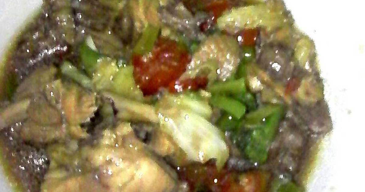 Resep Tongseng Ayam brokoli ala Bunda Alka Suci Santoso