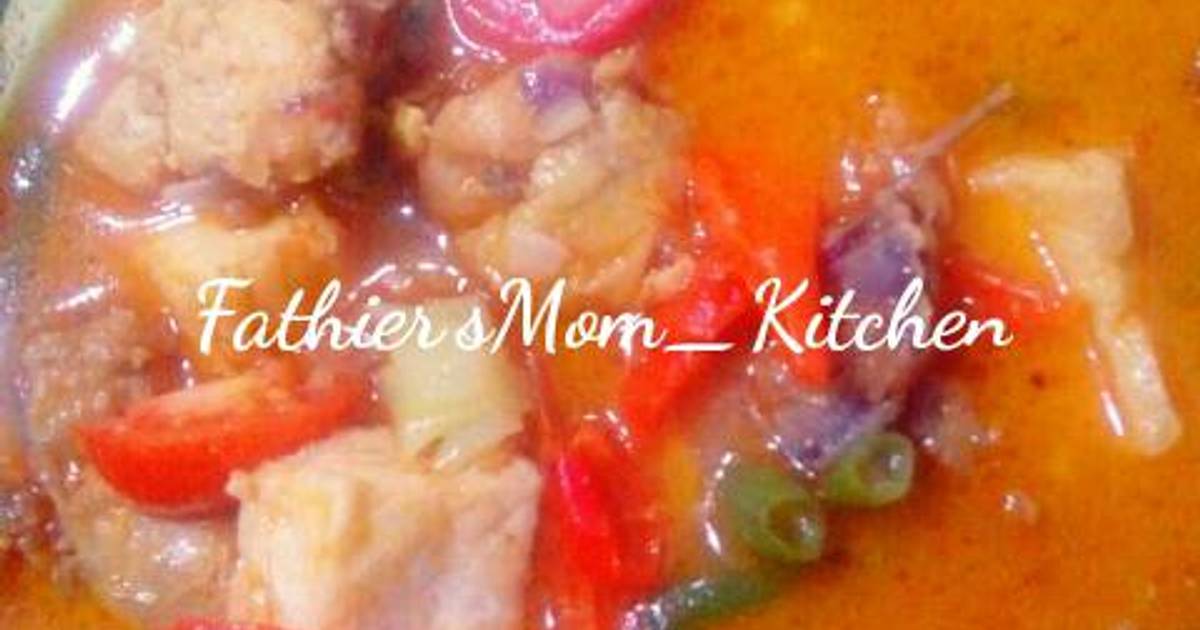 Resep Ayam Tahu Kacang Panjang bumbu krisik oleh Efhie 