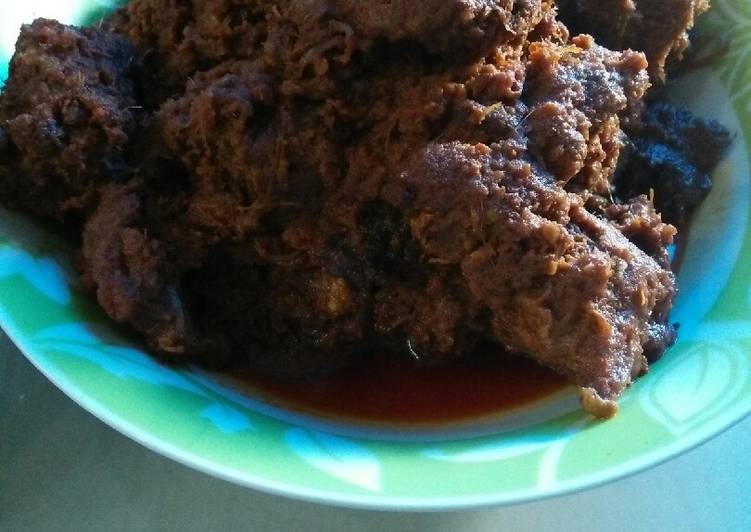 resep makanan Rendang Sapi Simpel