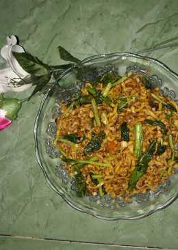 Mie burung dara bumbu sederhana
