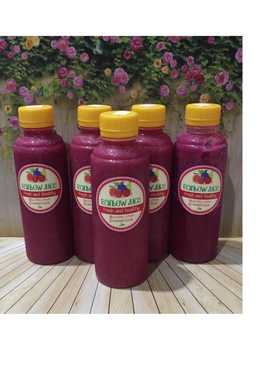 Diet Juice Carrot Orange Dragon Fruit Strawberry