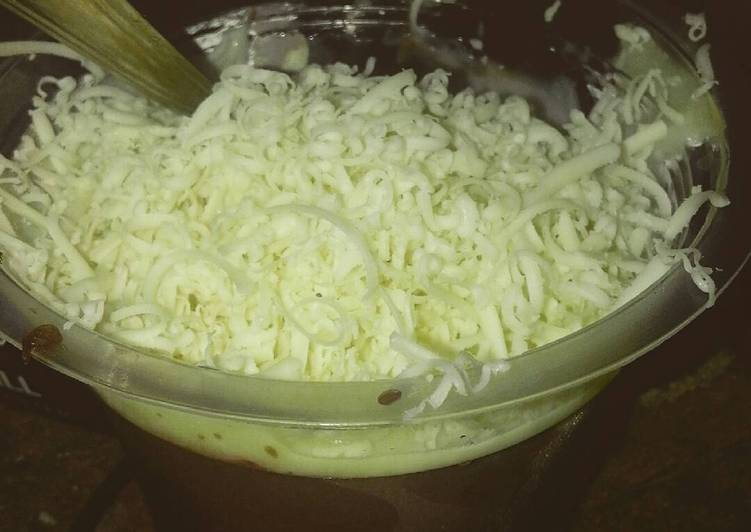 resep masakan Puding coklat fla vanila keju cup