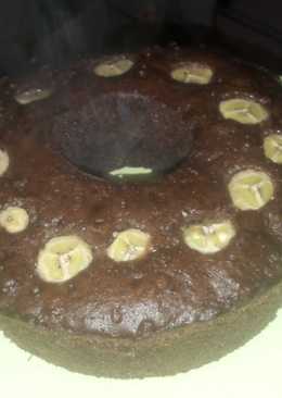 Bolu pisang coklat kukus