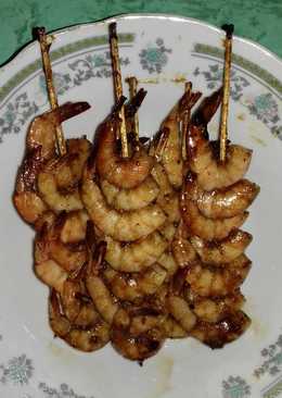 Udang panggang teplon