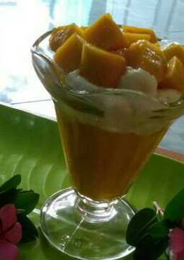 Jus mangga ala King Mango Thai #enakanbikinsendiri