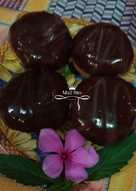 Donat pisang coklat (tanpa telur & kentang)