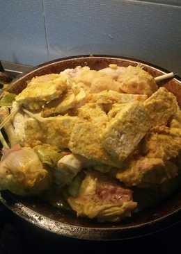 Ayam goreng ungkep bumbu kuning