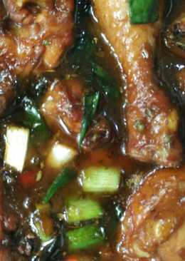 Ayam kecap cabe gendot (simple, enak, dan cepat)