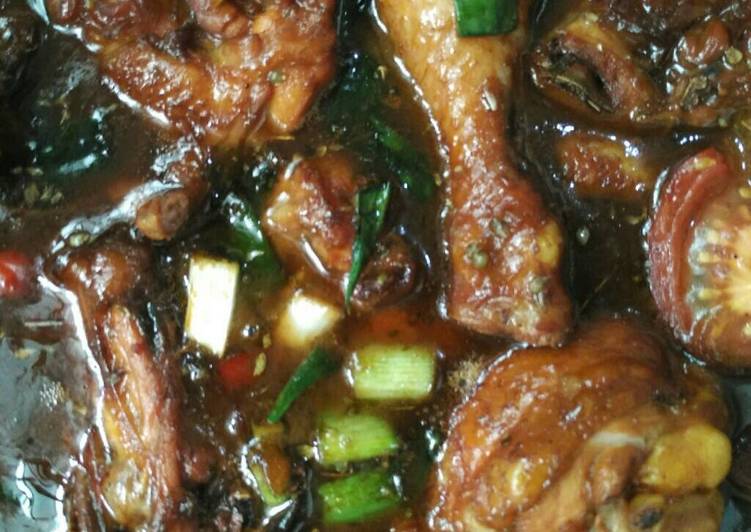 cara membuat Ayam kecap cabe gendot (simple, enak, dan cepat)