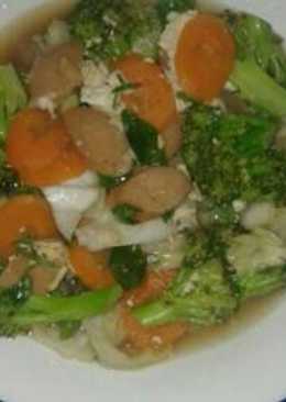 Capcay sayur sederhana