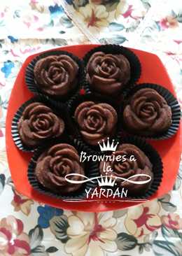 Brownies kukus mawar simple (no mixer)