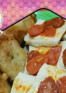 Pizza mini roti tawar