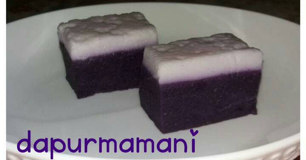Resep Talam ubi ungu Resep Talam ubi ungu