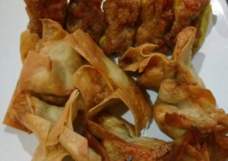 resep lengkap untuk Batagor udang dan ayam