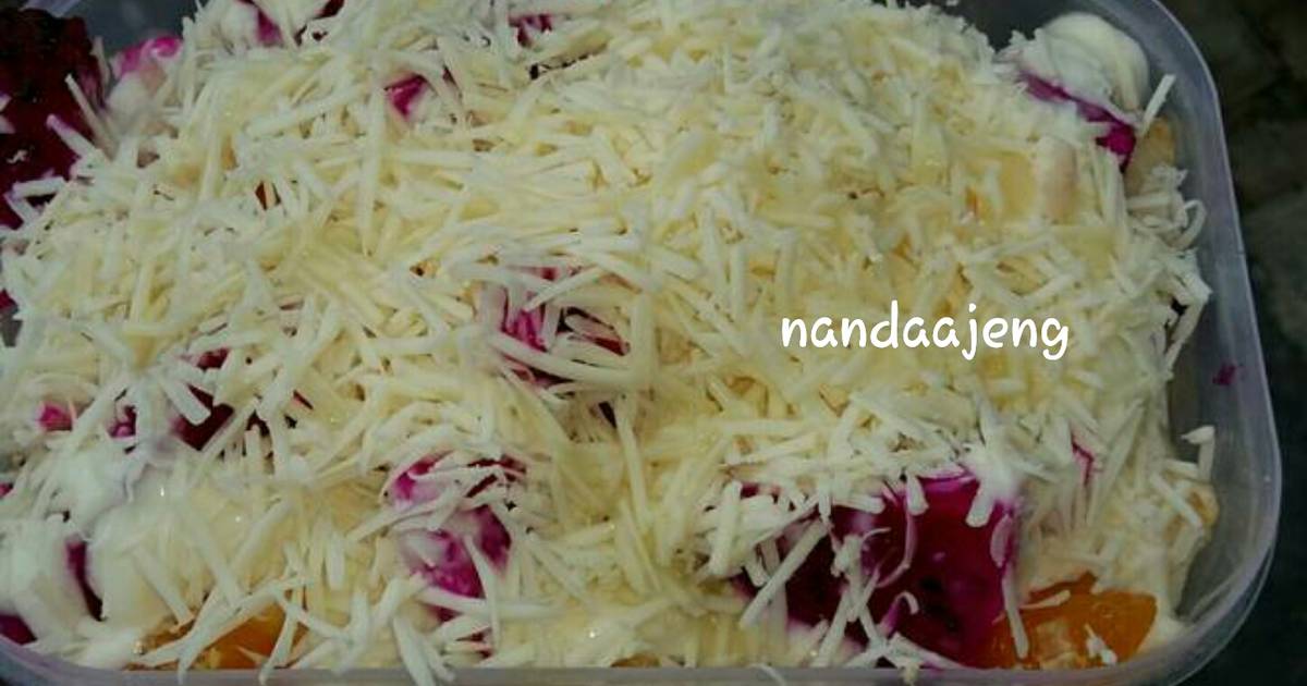  Resep  Salad  buah  murah  meriah oleh nandaajeng Cookpad