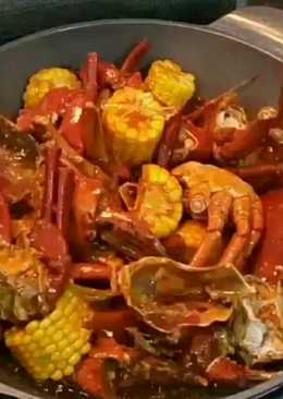 Kepiting Pedas Asam Manis