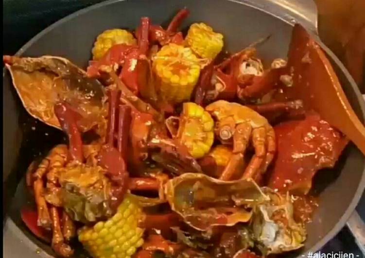 Resep Kepiting Pedas Asam Manis #alacicijen Oleh Jane Yunus