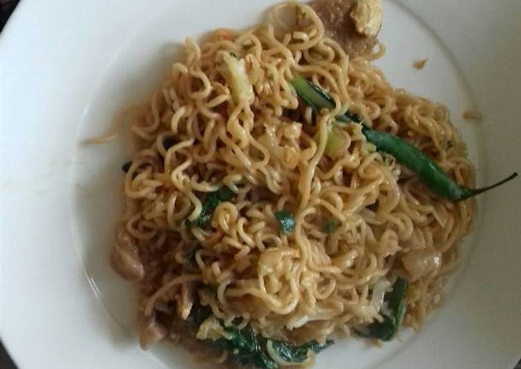 gambar untuk cara membuat Mie goreng jawa