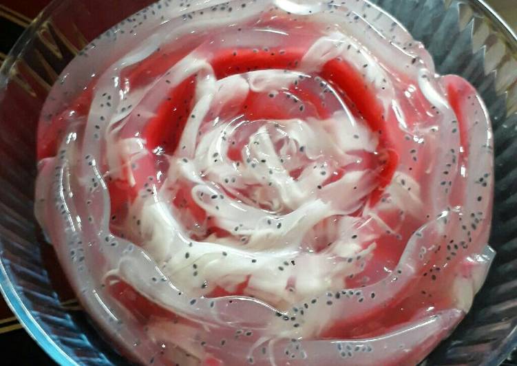 resep masakan Puding coconut jelly