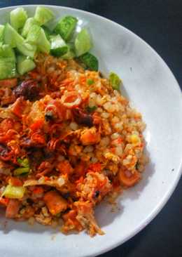 *Low Carb* Nasgor Kencur cumi asin #rabubaru #ketopad