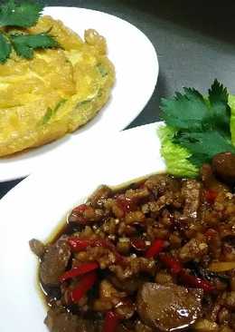 Oseng oseng tempe manis pedas