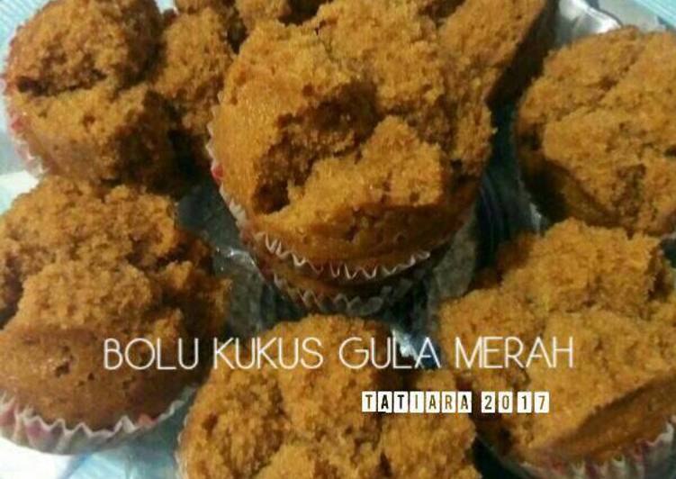 resep lengkap untuk Bolu Kukus Gula Merah (Mekar tanpa telur)