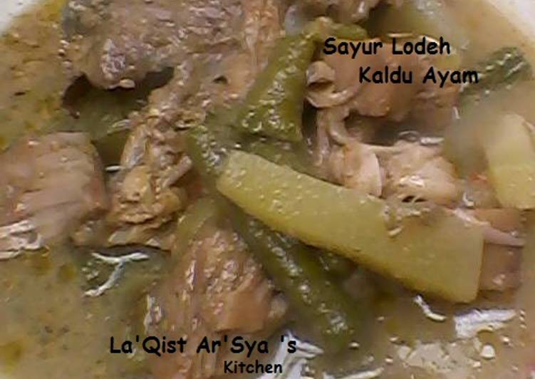 Resep Sayur Lodeh Kaldu Ayam By Bundana La'Qist Ar'Sya