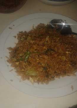 Nasi goreng orek kangkung