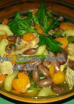 Sup Ayam Kacang Merah Pedas