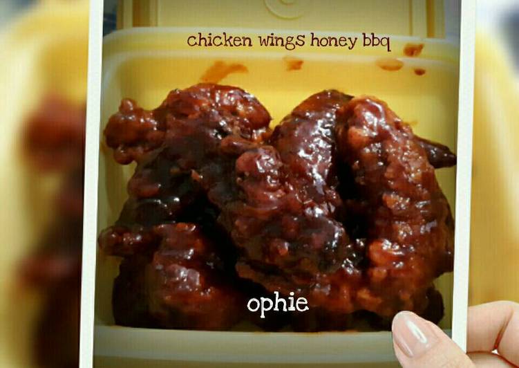 resep Chicken Wings Honey Bbq