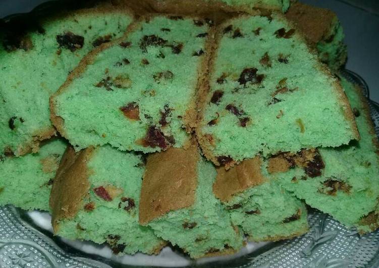 resep Bolu Pandan Kurma simple&irit Mantaaaapp????