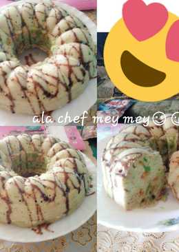 Bolu kukus pandan no mixer super yummyðð